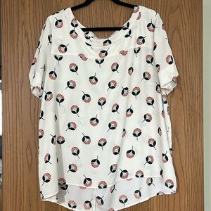 LOFT patterned blouse